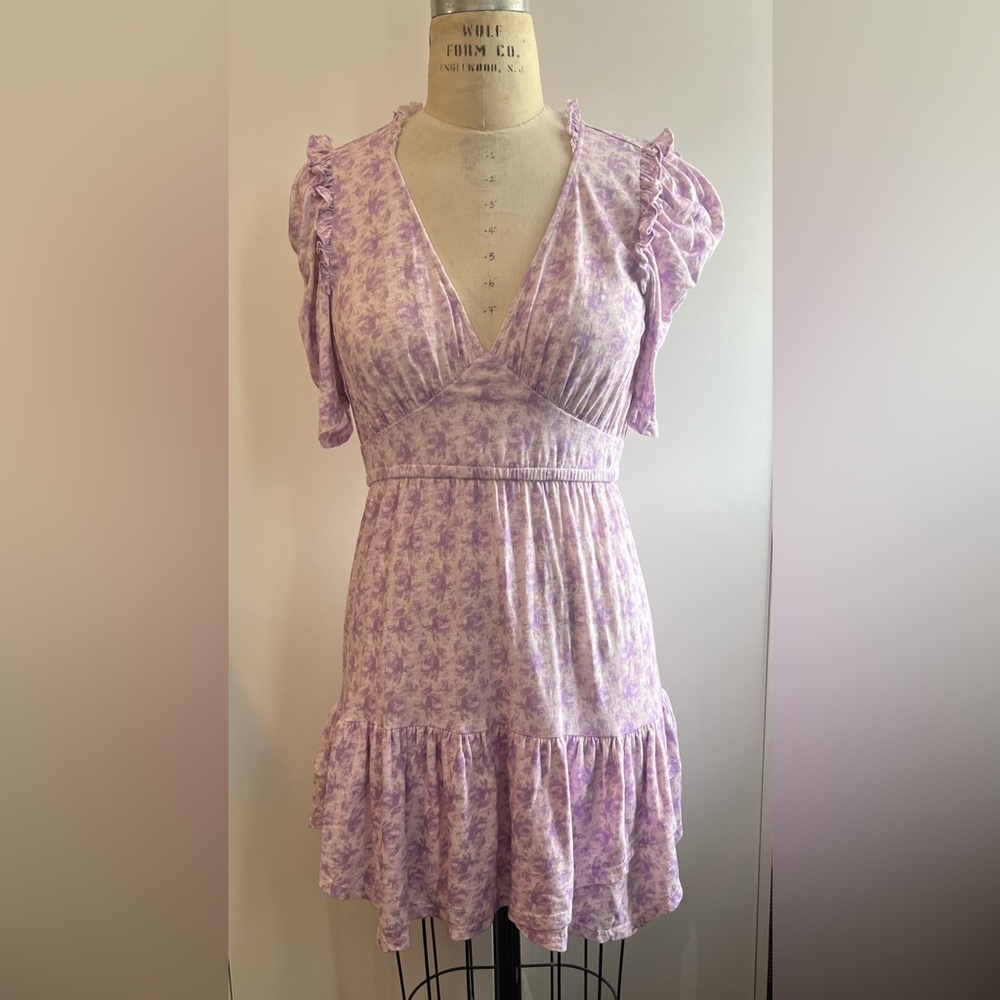 LoveShackFancy Jersey Mini Dress